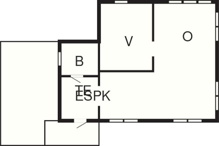 4 person holiday home in BORÅS-Floor plan