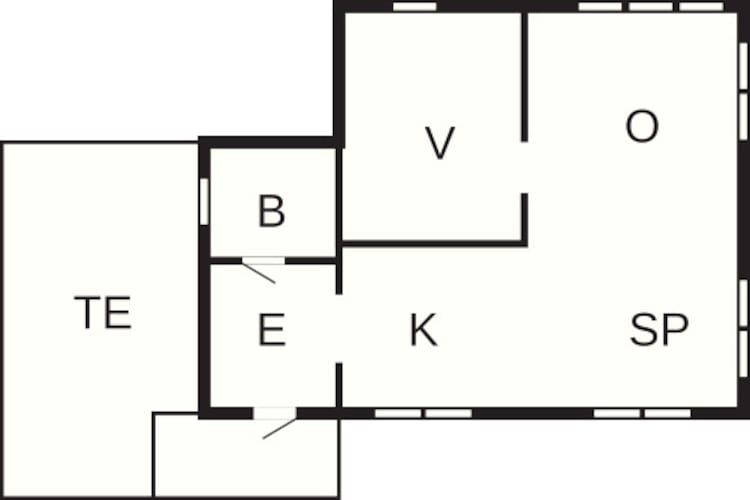 4 persoons vakantie huis in BORÅS-Plattegrond