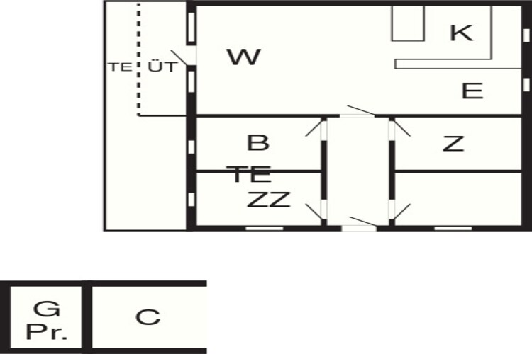 5 persoons vakantie huis in Ansager-By Traum-Plattegrond