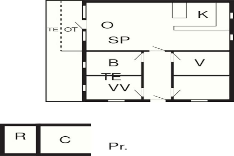 5 persoons vakantie huis in Ansager-By Traum-Plattegrond