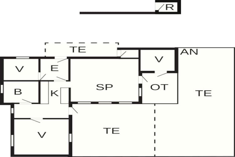 6 persoons vakantie huis in Jerup-By Traum-Plattegrond