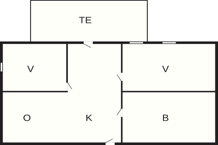 4 persoons vakantie huis in Otterup-By Traum-Plattegrond