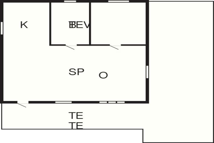 Maison de vacances pour 5 a LAUPSTAD-Plan d'étage