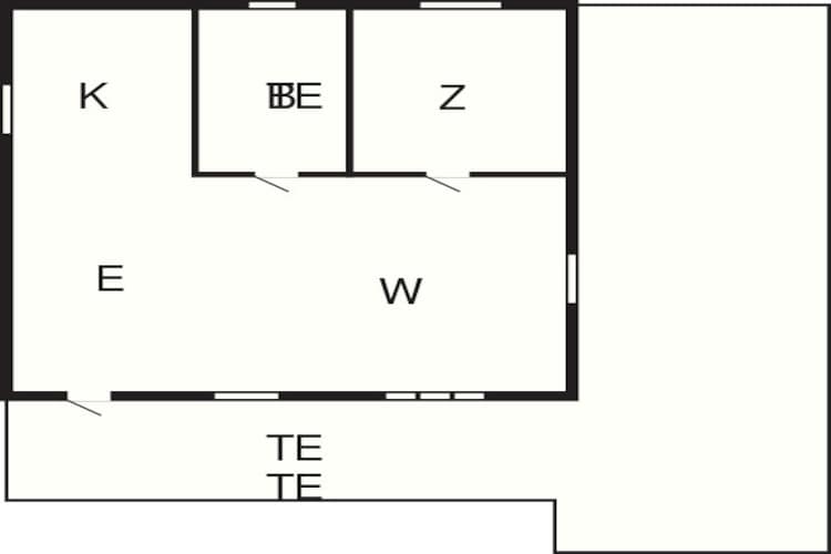 Maison de vacances pour 5 a LAUPSTAD-Plan d'étage