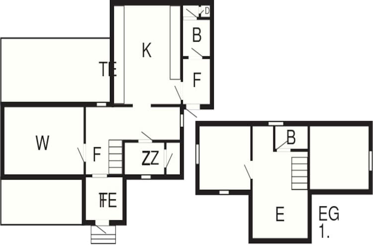5 persoons vakantie huis in SÖLVESBORG-Plattegrond