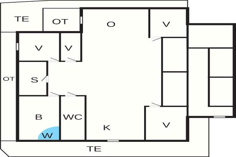 10 persoons vakantie huis in Ebeltoft-By Traum-Plattegrond
