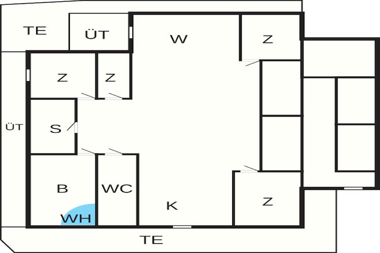 10 persoons vakantie huis in Ebeltoft-By Traum-Plattegrond
