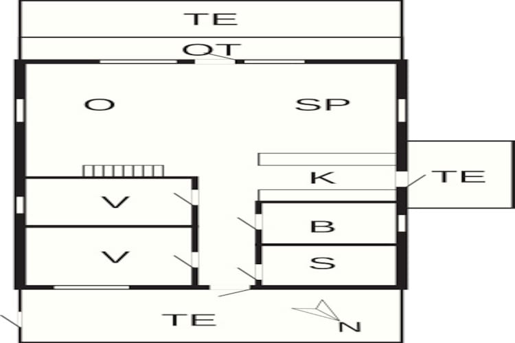 6 persoons vakantie huis in Ringkøbing-By Traum - Plattegrond