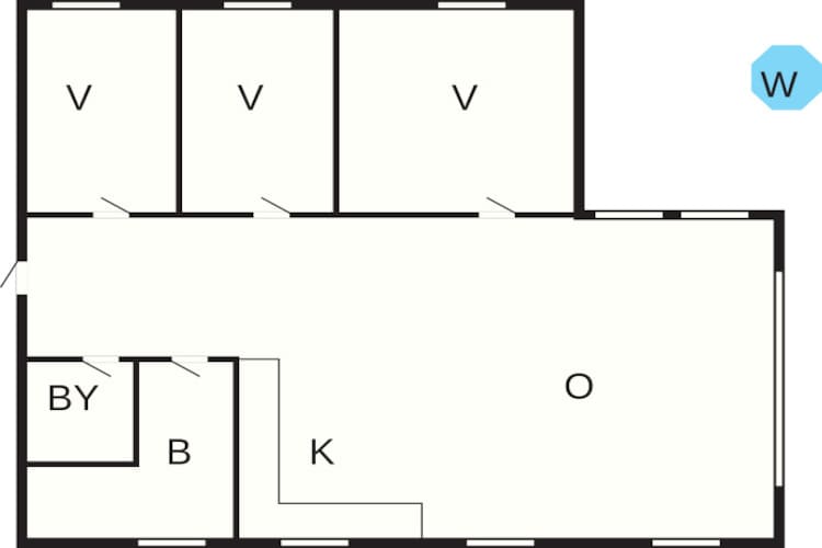 7 persoons vakantie huis in Jægerspris-By Traum-Plattegrond