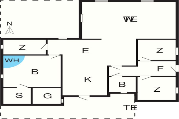 10 persoons vakantie huis in Fjerritslev-By Traum-Plattegrond