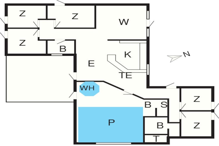 14 persoons vakantie huis in Ringkøbing-By Traum-Plattegrond