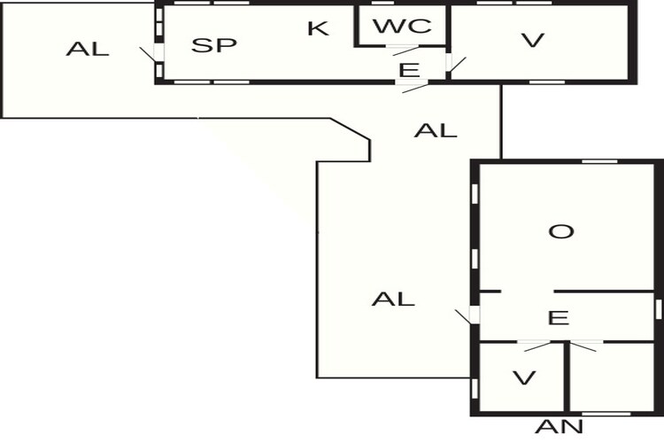6 persoons vakantie huis in Heberg-Plattegrond