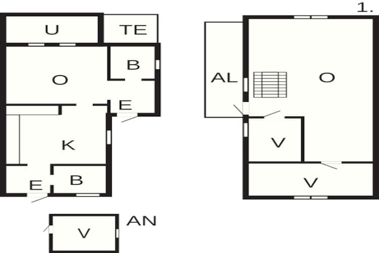 8 persoons vakantie huis in ELLÖS-Plattegrond