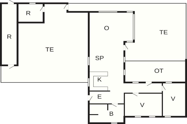 5 persoons vakantie huis in Jerup-By Traum-Plattegrond