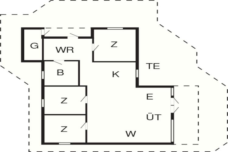 6 persoons vakantie huis in Ansager-By Traum-Plattegrond