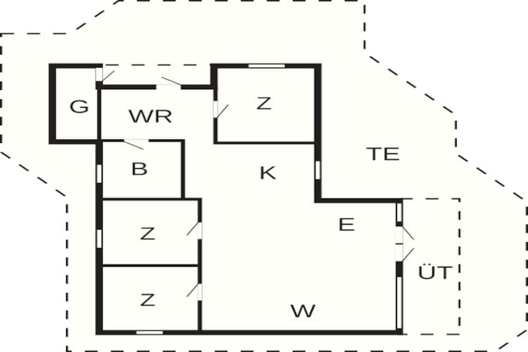 6 persoons vakantie huis in Ansager-By Traum-Plattegrond
