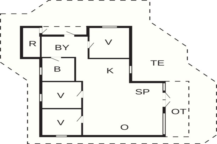 6 persoons vakantie huis in Ansager-By Traum-Plattegrond