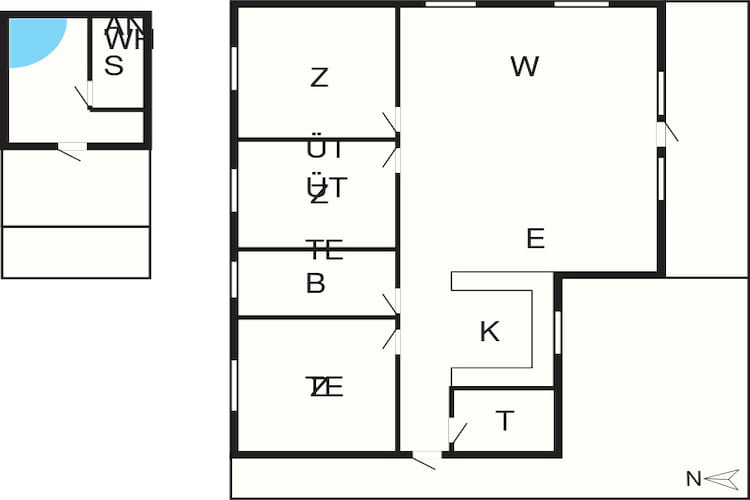 7 persoons vakantie huis in Lemvig-By Traum-Plattegrond