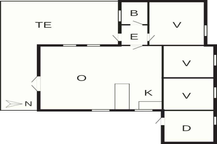 8 persoons vakantie huis in Ålbæk-By Traum-Plattegrond