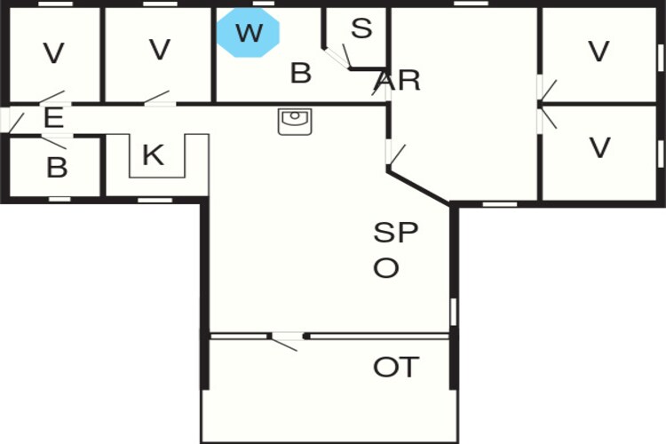 10 persoons vakantie huis in Løkken-By Traum-Plattegrond