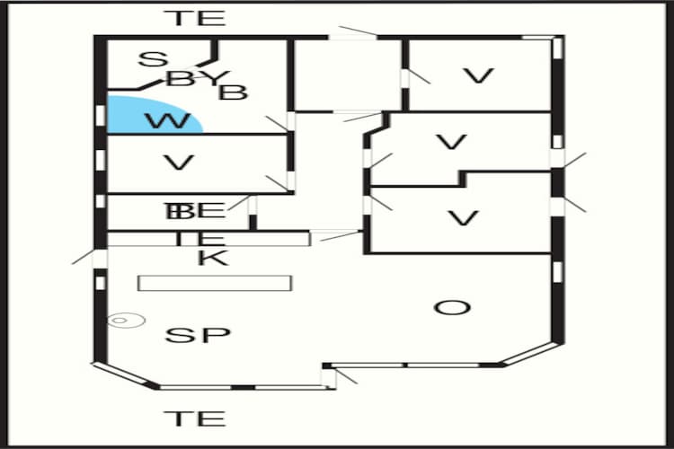 Zeezaligheid in Fyn -- By Traum Ferienwohnungen-Plattegrond