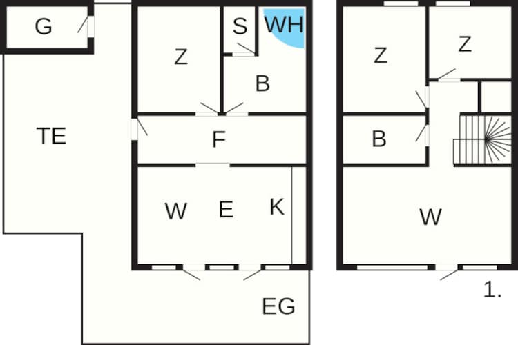 Exclusieve golfuitzicht retraite-Plattegrond