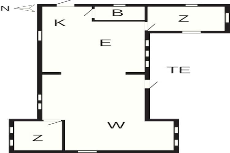 4 persoons vakantie huis in Skagen-By Traum-Plattegrond