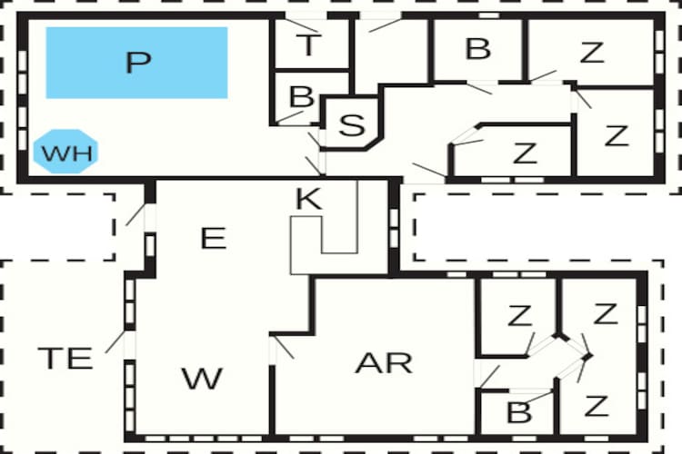 Luxury Pool Villa in Dronningmolle - By Traum Ferienwohnungen-Floor plan