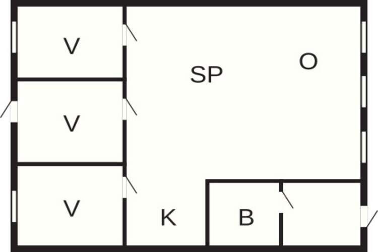 6 persoons vakantie huis in Faaborg-By Traum-Plattegrond