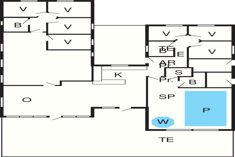 TYP 265-Plattegrond