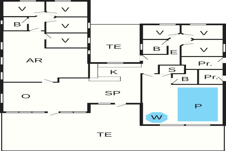 TYP 265-Plattegrond