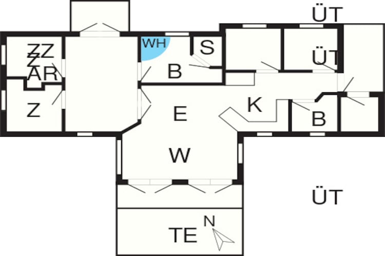 Gezinsplezier met bubbelbad -- By Traum Ferienwohnungen-Plattegrond