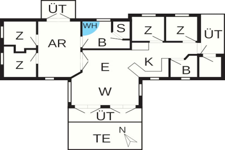 Gezinsplezier met bubbelbad -- By Traum Ferienwohnungen-Plattegrond