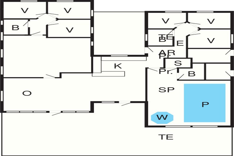 TYP 239-Plattegrond