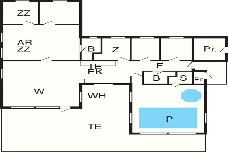 TYP 210-Plattegrond