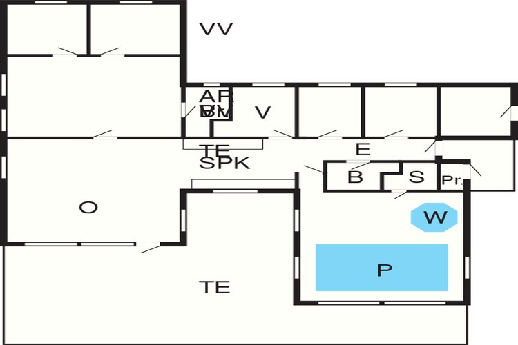 TYP 210-Plattegrond