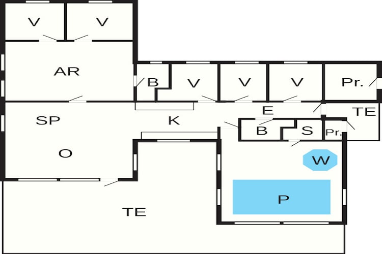 TYP 210-Plattegrond