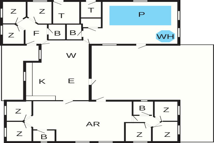 Luxe retraite met zwembad -- By Traum Ferienwohnungen-Plattegrond