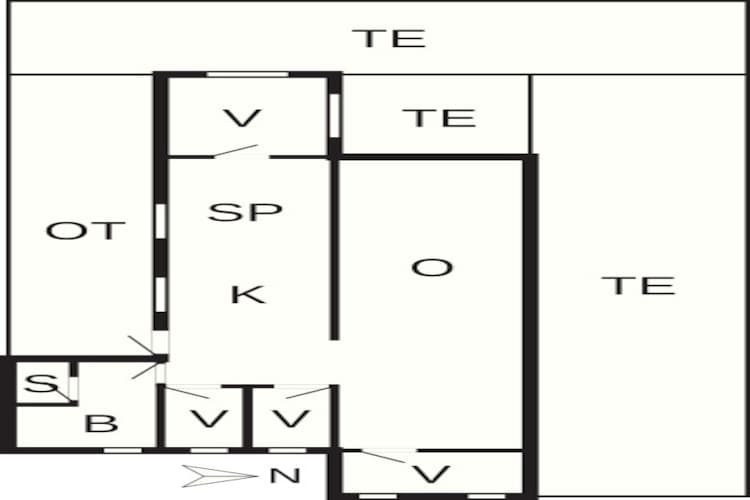 8 persoons vakantie huis in Asnæs-By Traum-Plattegrond