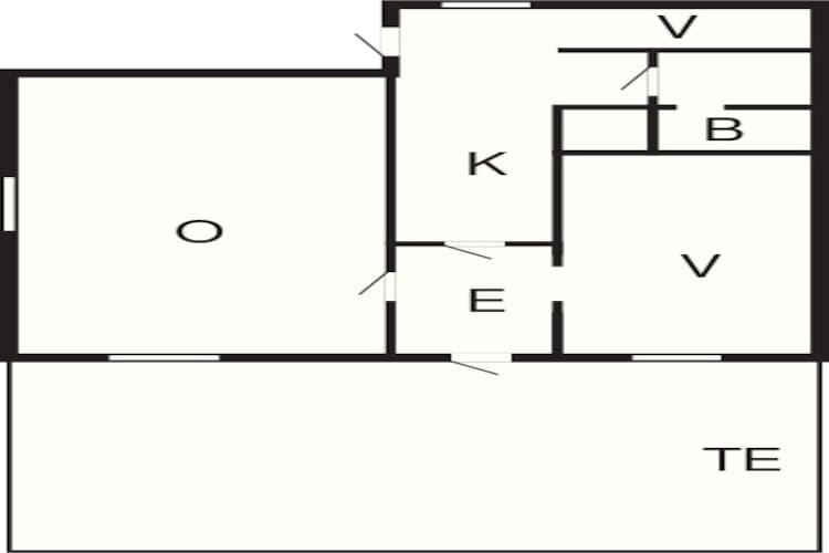 4 Personen Ferienhaus in UGGLARP-Grundriss