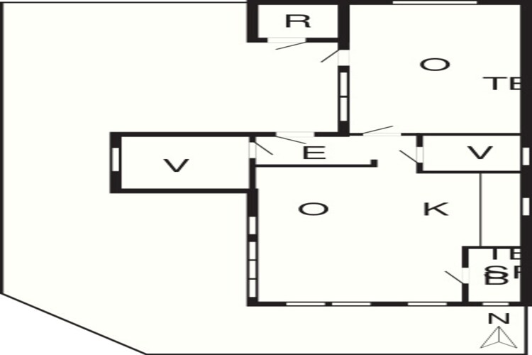 6 persoons vakantie huis in Jerup-By Traum-Plattegrond