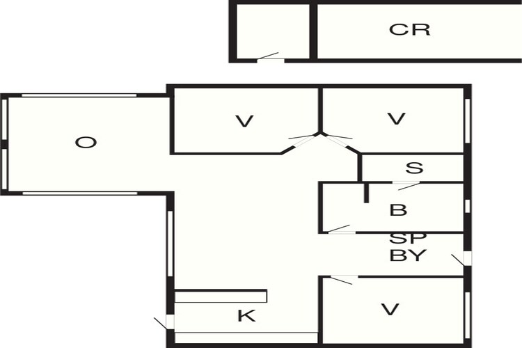 6 persoons vakantie huis in Spøttrup-By Traum-Plattegrond