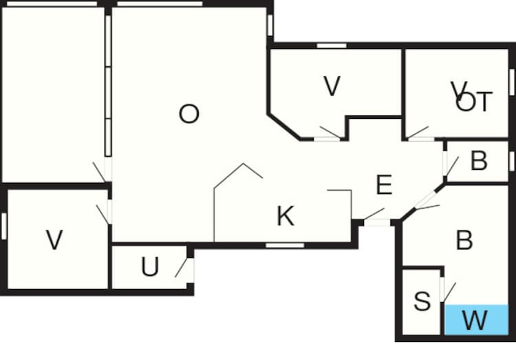 6 persoons vakantie huis in Hadsund-By Traum-Plattegrond