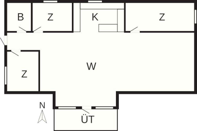 6 persoons vakantie huis in Hemmet-By Traum-Plattegrond