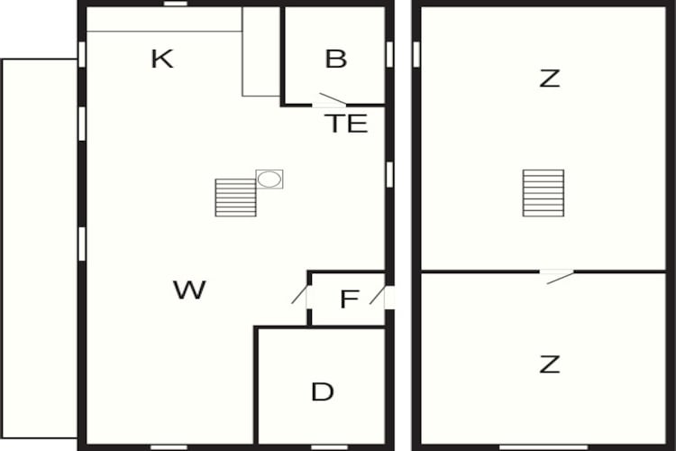 4 persoons vakantie huis in Skagen-By Traum-Plattegrond