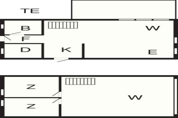 5 persoons vakantie huis in Harboøre-By Traum-Plattegrond