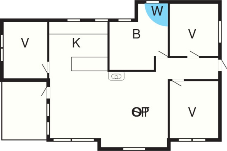 6 persoons vakantie huis in Tarm-By Traum-Plattegrond