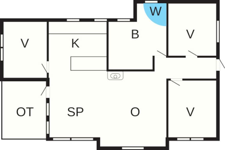 6 persoons vakantie huis in Tarm-By Traum-Plattegrond