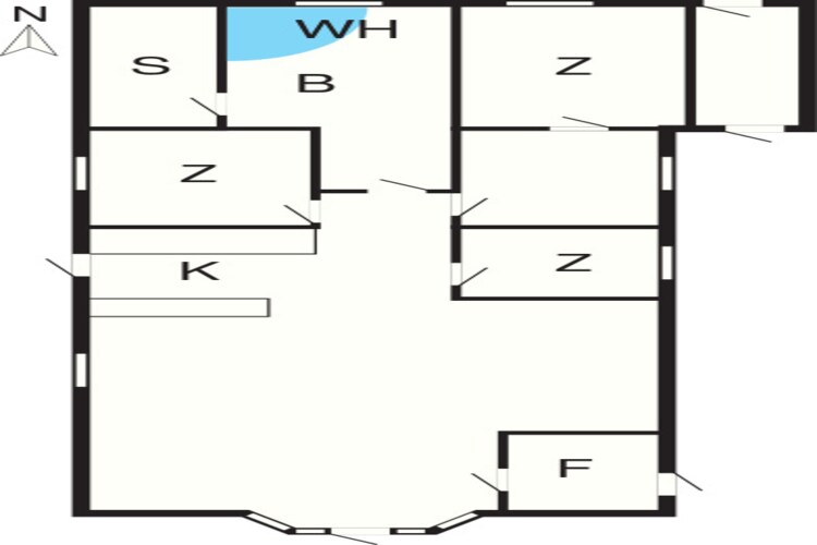 6 persoons vakantie huis in Hemmet-By Traum-Plattegrond