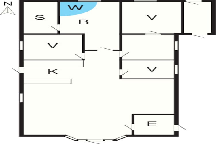 6 persoons vakantie huis in Hemmet-By Traum-Plattegrond